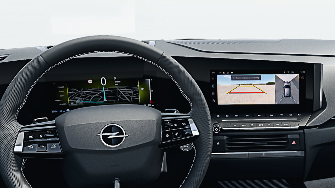 Opel Astra Sports Tourer Hybrid - Bezpečnost a asistenční systémy - Intelli-vision Opel Astra Sports Tourer Hybrid