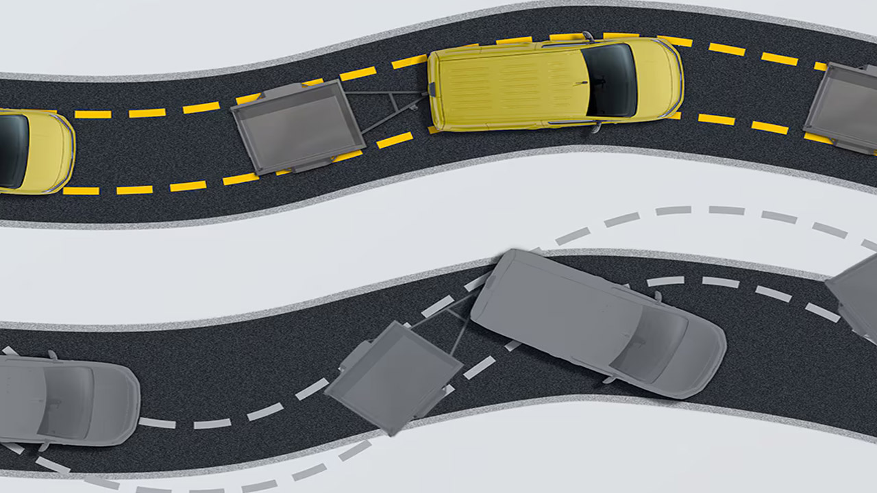 Opel Combo Van - Bezpečnost - Systém kontroly stability přívěsu Opel Combo Van
