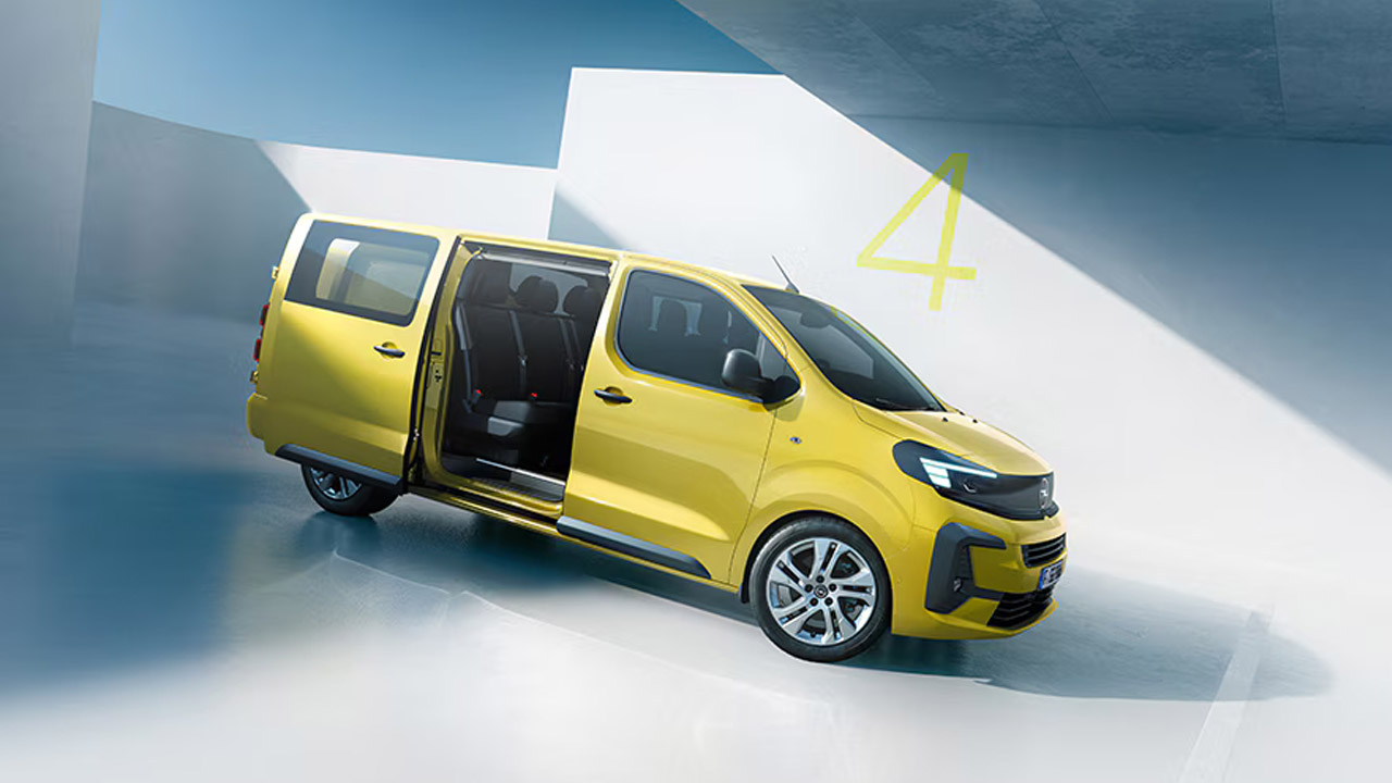 Opel Vivaro - Všestrannost - Posuvné dveře Opel Vivaro